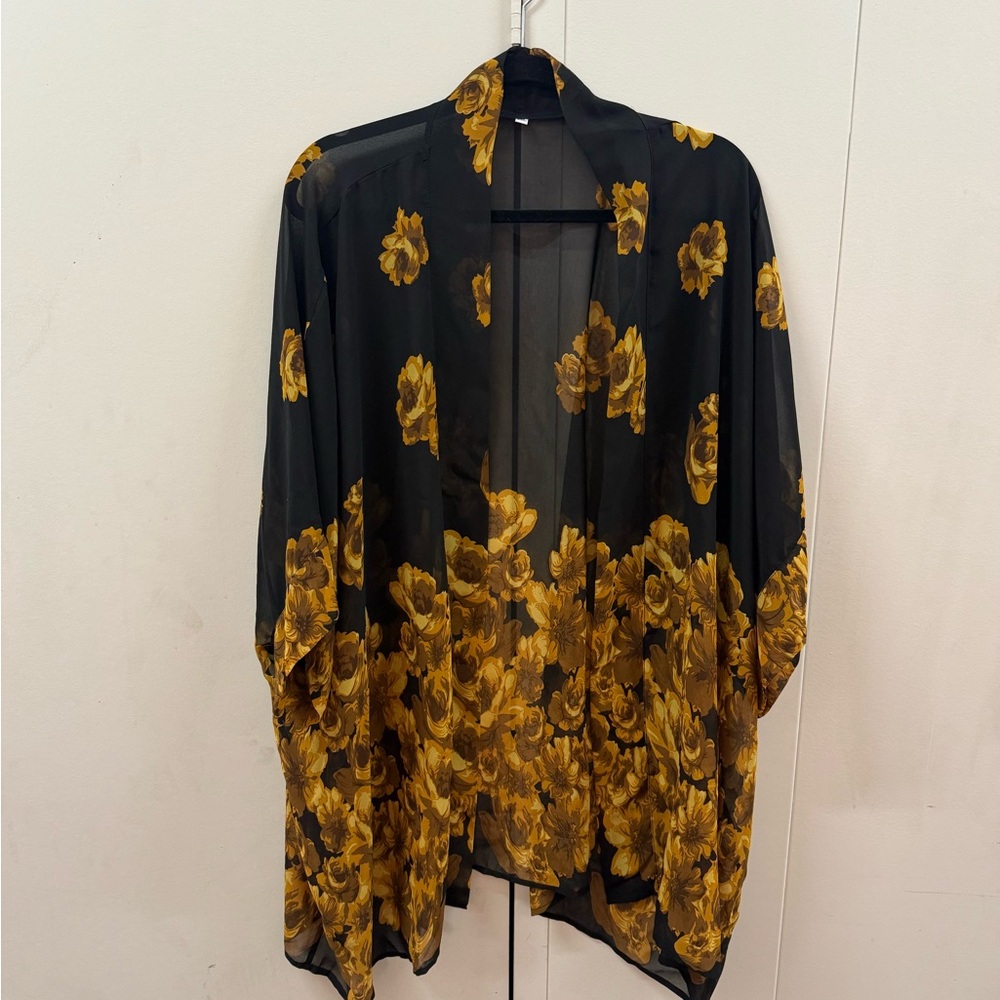Floral Sheer Kimono